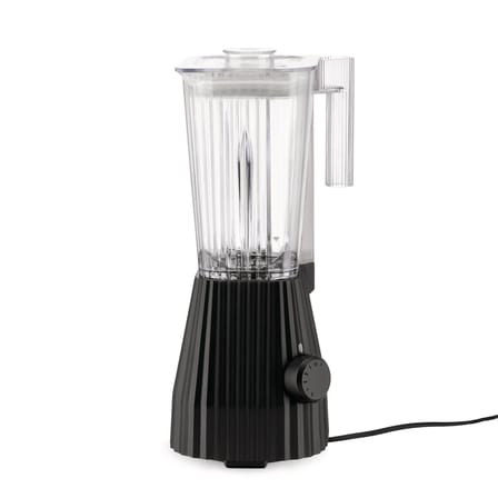 Blender Plissé plastique noir / 1,5 Litre - 700 W / 5 vitesses - Alessi