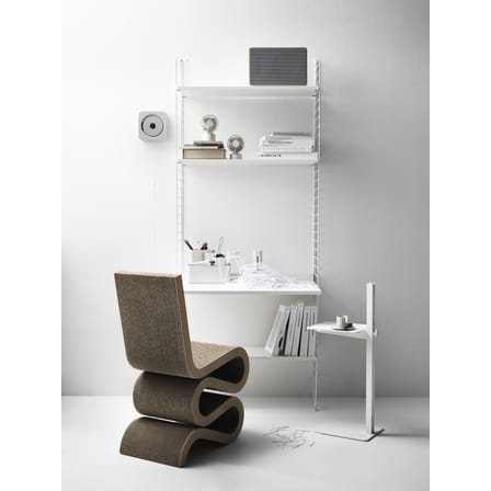 Bureau mural String® / L 78 cm x H 200 cm - String Furniture