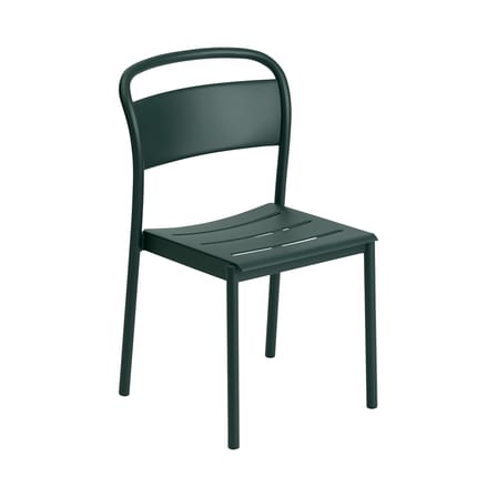 Chaise empilable Linear métal vert - Muuto