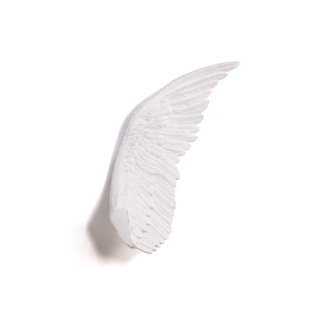 Décoration Memorabilia Mvsevm céramique blanc / Aile gauche (vue de dos) - H 80 cm - Seletti