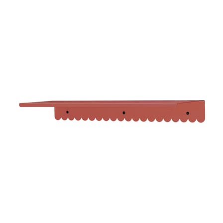 Etagère murale Vibes Large métal rouge / L 50 cm - NOBODINOZ