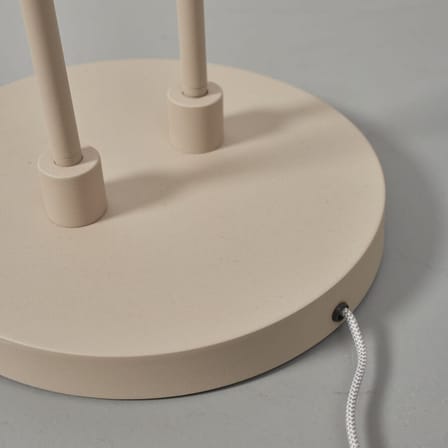 Lampadaire Havana métal beige / 2 abat-jours orientables - It's about Romi