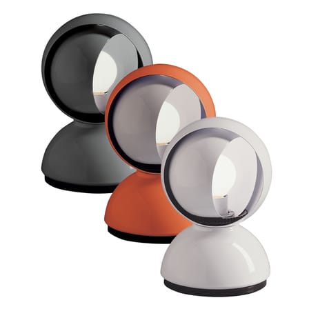 Lampe de table Masters' Pieces - Eclisse métal blanc / Vico Magistretti , 1965 - Artemide