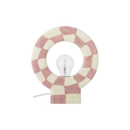 Lampe de table Vialini céramique rose - Bloomingville