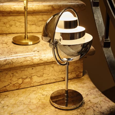 Lampe extérieur sans fil rechargeable Multi-Lite métal / Louis Weisdorf, 1972 - Gubi