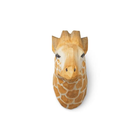 Patère Animal bois multicolore / Girafe - sculpté main - Ferm Living