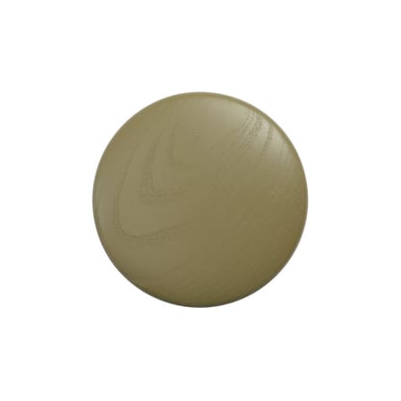 Patère The Dots Wood Small / Bois - Ø 9 cm - Muuto