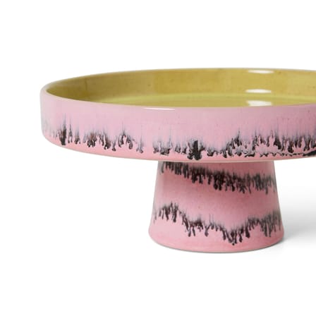 Plat de présentation 70s ceramics céramique rose / Ø 21 x H 9.5 cm - HK LIVING