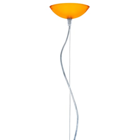Suspension FL/Y Small plastique orange / Ø 38 cm - Kartell