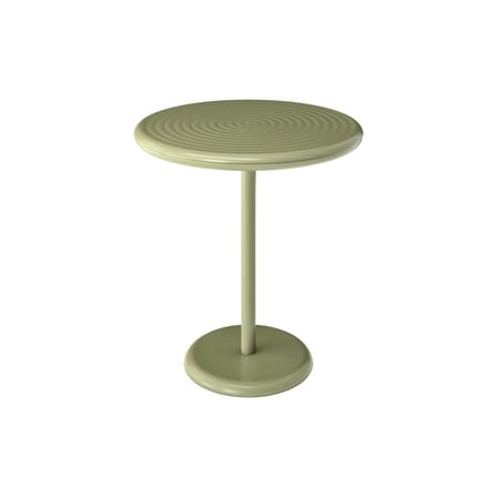 Table ronde Groove métal vert / Ø 70 cm - Tom Dixon