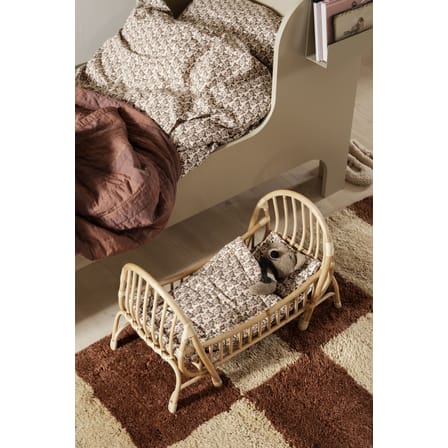 Tapis Mara Small  marron / 80 x 120 cm - Laine nouée main - Ferm Living