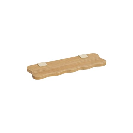Bracket Vague by Uchronia Wall shelf natural wood / L 60 cm - Solid oak - TIPTOE