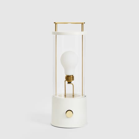 The Muse Wireless rechargeable outdoor lamp metal white / IP44 - TALA