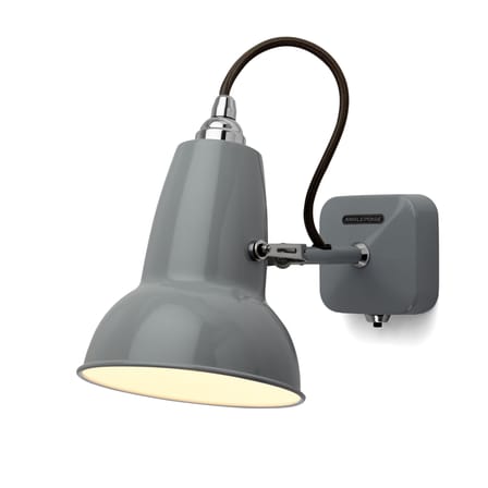 Applique Original 1227 Mini métal gris / Réédition 1930' - Anglepoise