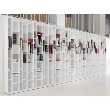 Bibliothèque Random bois blanc / L 81 x H 217 cm - MDF Italia