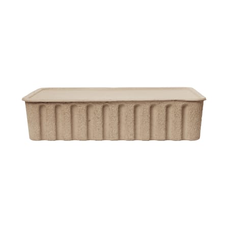 Set de 2 boîtes Paper Pulp XL / Empilables - 42 x 65 x H 15 cm - Ferm Living