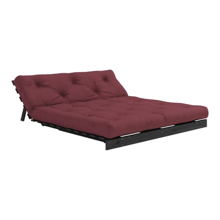 Canapé convertible Roots / L 160 cm - 3 positions / Structure noire - KARUP DESIGN