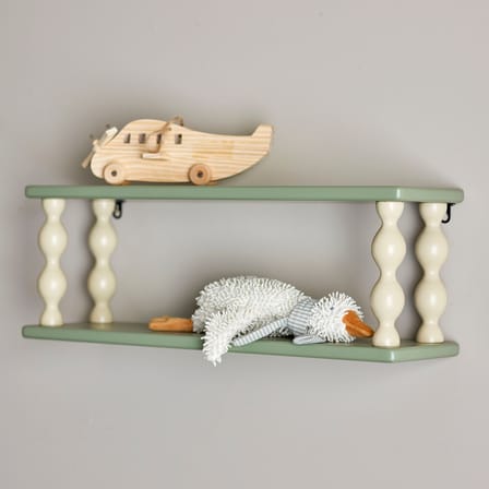 Etagère murale Bibiola bois vert / L 60 x H 21.5 cm - Bloomingville