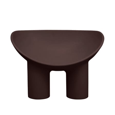 Fauteuil Roly Poly marron / Faye Toogood, 2018 - Driade