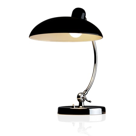 Lampe de table Kaiser idell métal blanc / Réédition 1930 - Fritz Hansen
