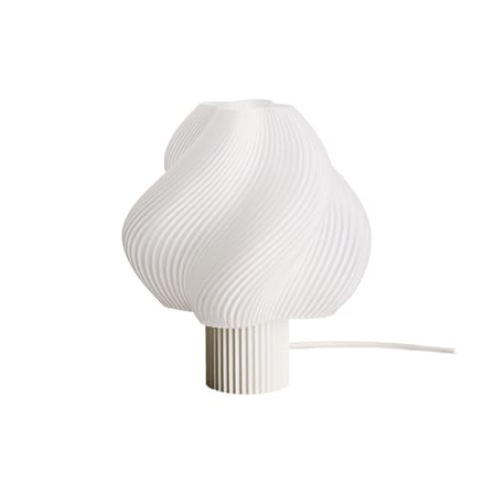 Lampe de table Soft Serve Regular beige / H 26 cm - CRÈME ATELIER
