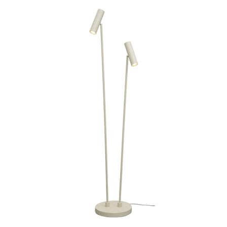 Lampadaire Havana métal vert / 2 abat-jours orientables - It's about Romi