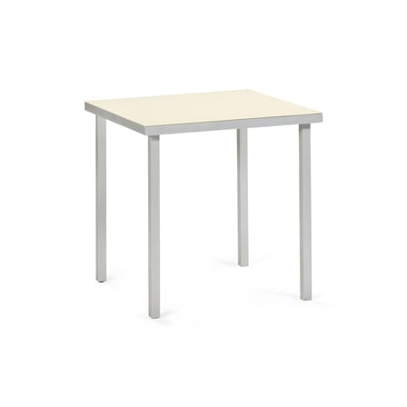 Table carrée Alu table métal beige / 85 x 85 cm - (indoor/outdoor) - valerie objects