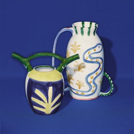 Vase Cocona keramik bunt / 20 x 11 x H 24,5 cm - Serax