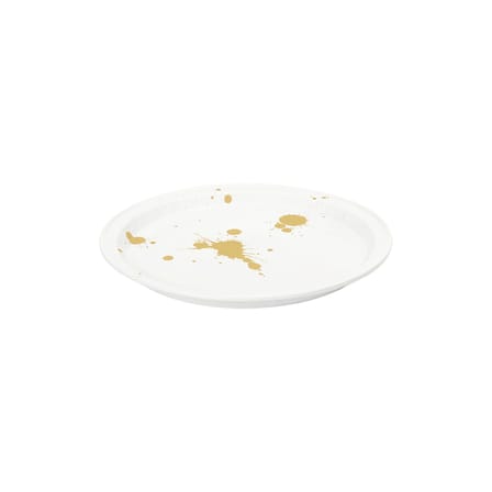 Assiette Estetico Quotidiano Anniversary céramique blanc / Ø 28 cm - Seletti