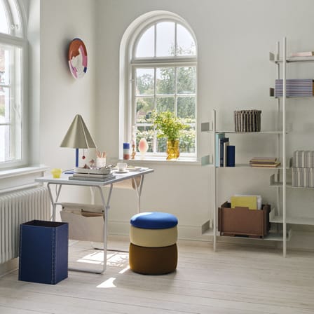 Boîte empilable Stacie bois marron / 44 x 34 x H 28 cm - MDF - BROSTE COPENHAGEN
