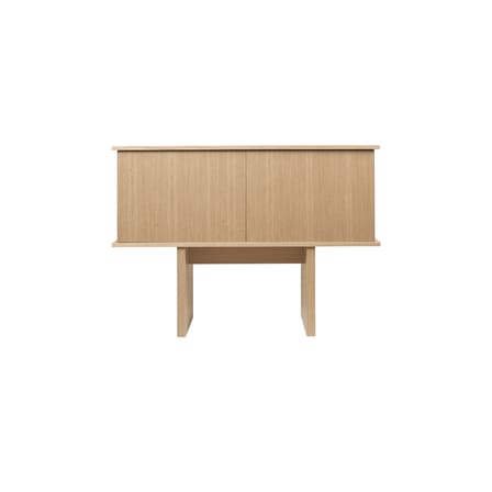 Buffet Stilt Single bois naturel / L 100 x H 72,5 cm - Ferm Living