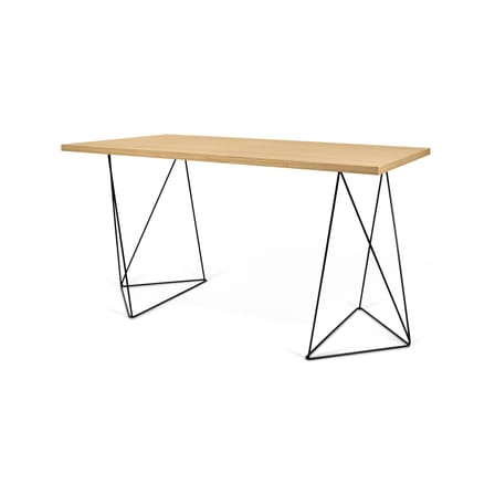 Bureau Oscar bois naturel / L 140 x P 75 cm - Chêne - POP UP HOME