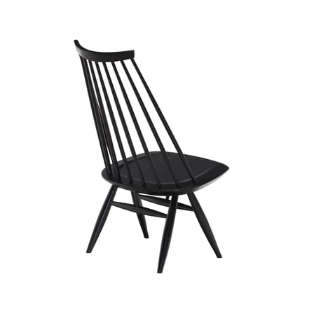 Fauteuil Mademoiselle Lounge bois noir / Ilmari Tapiovaara, 1956 - ARTEK