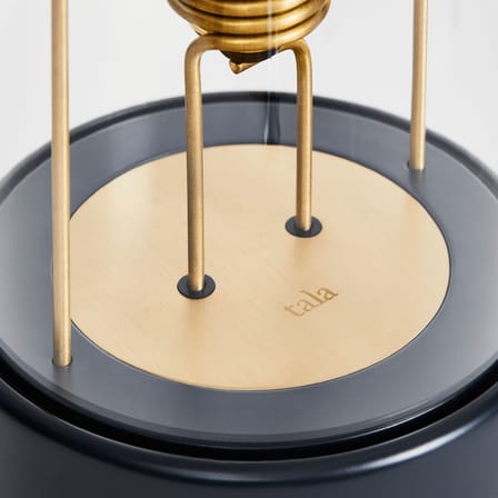 Lampe sans fil rechargeable The Muse 2.0 métal noir / IP44 - TALA