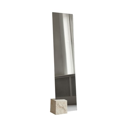 Miroir à poser Kubis / L 22 x H 168 cm - Pierre naturelle - 101 COPENHAGEN