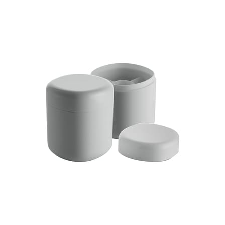 Boîte Birillo plastique blanc pour cotons-tiges - Alessi