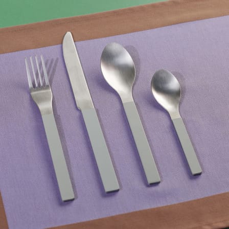 Set de couverts MVS métal vert / 4 pièces - By Muller Van Severen - Hay