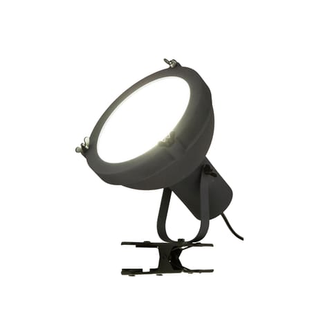Spot à pince Projecteur 165 métal gris noir by Le Corbusier / Réédition 1954 - Nemo
