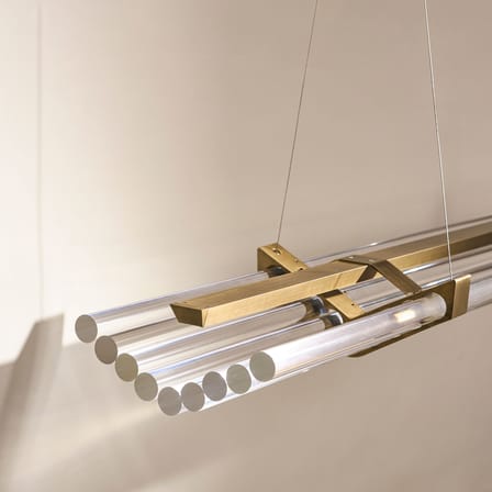 Suspension Seagull LED / L 160 cm - DCW éditions