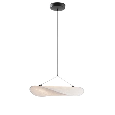Suspension Tense LED XS tissu blanc / Ø 55 cm - TyvekLED - NEW WORKS
