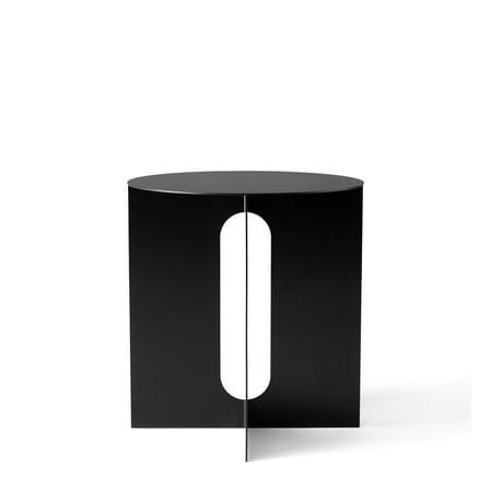 Table d'appoint Androgyne métal noir / Ø 40 x H 43 cm - Audo Copenhagen