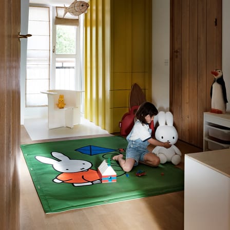 Tapis de jeu Flying Carpet x Miffy / 180 x 140 cm - Rembourré - Fatboy