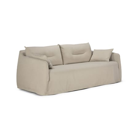 Sofa 2 Sitzer Weave textil weiß / L 200 cm - Ethnicraft