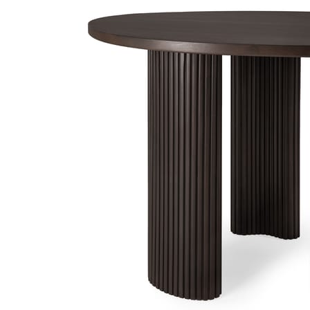 Bureau Boomerang bois naturel / 160 x 83 cm - Acajou massif - Ethnicraft
