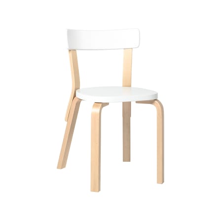 Chaise 69 bois blanc / Alvar Aalto, 1935 - ARTEK
