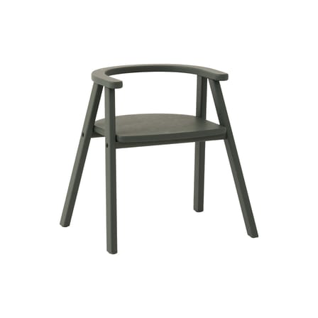 Chaise enfant Growing Green bois vert - NOBODINOZ