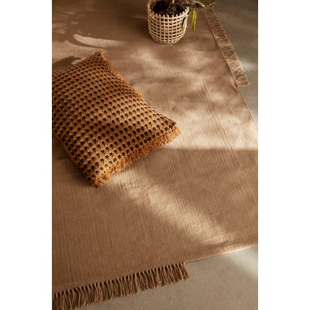 Corbeille Ceramic Large céramique beige / Ø 23,5 x H 21 cm - Fait main - Ferm Living