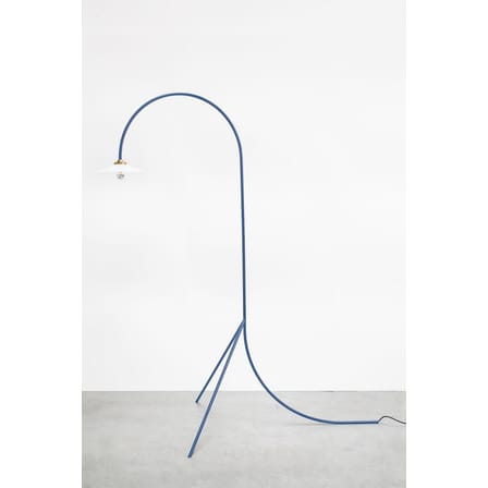 Lampadaire Standing Lamp n°1 métal bleu / 120 x 100 x H 190 cm - valerie objects