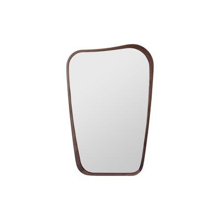 Miroir mural Organique Small bois naturel / 50 x 75 cm - Noyer - Maison Sarah Lavoine