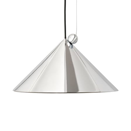 Sospensione Pose LED metallo argento / Ø 43 x H 30 cm - Girevole - Tom Dixon